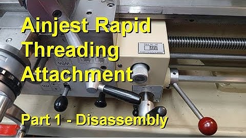 Ainjest Rapid Threading Attachment Part 1: Disassembly