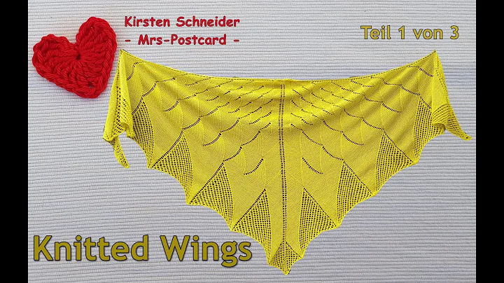 KNITTED WINGS Tuch    (Teil1 von 3)