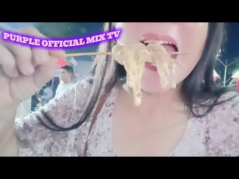 These Enoki Rolls Hit Different #food #enoki #yummy #pork || PURPLE OFFICIAL MIX TV