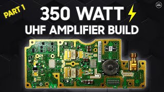 Converting A Commercial Uhf 350 Watt Rf Pallet For Ham Radio Use - Part 1