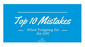 Grant Writer Career - Top 10 Mistakes When Preparing for the Grant Professional Certified