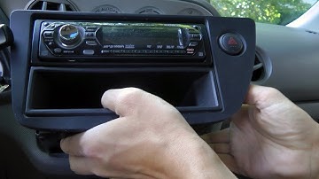 Acura RSX (2002-2006): Stereo Head Unit Removal And Installation.