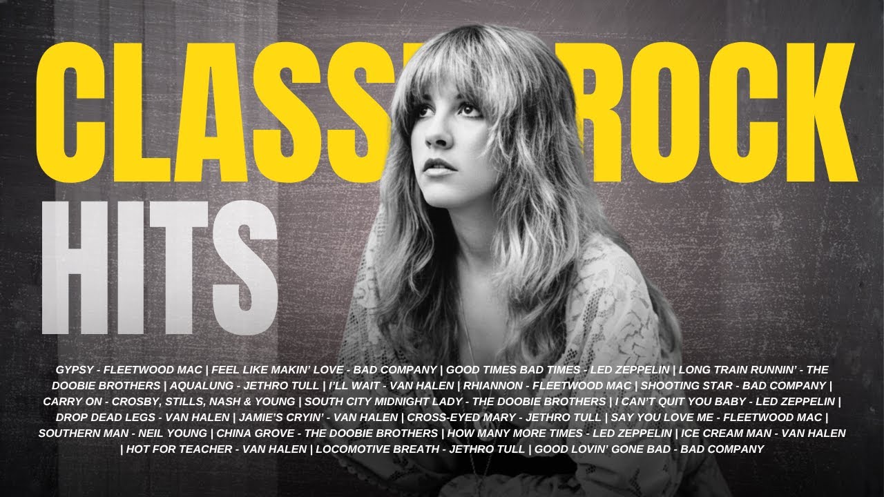 Ultimate Classic Rock Playlist - Van Halen, Led Zeppelin, Bad Company & More