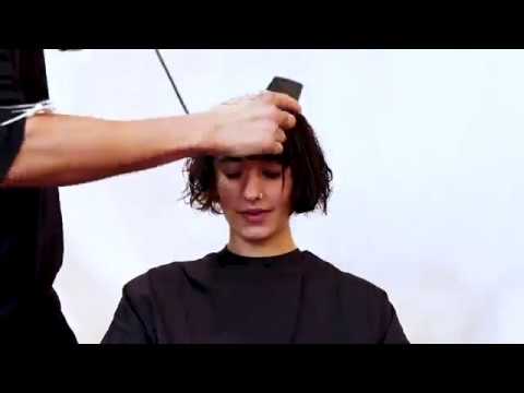 How To Cut Short French Bob With Under Cut Youtube