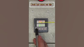 Hướng dẫn mở khóa các thông số cài đặt đồng hồ REC C100 | Tu Dien DITICO