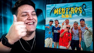 REACCION A Luck Ra, Ezequiel Llanos, Salastkbron, Roze & The La Planta - "MENTIRAS REMIX 2"