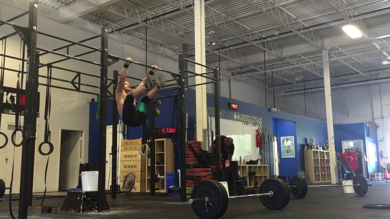 Brandon Crump Granite Games 2017 wod 3 YouTube