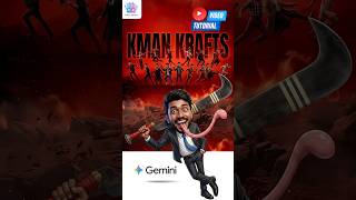 🔥 How I Created KARUPPU Title Card Using Gemini AI 😳 | Full AI Image Tutorial + Prompt #GeminiAI