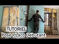 Ref:aFr3JVmI7aA Comment poser une plaque placo ba13   (structure + plaque de pl�tre)