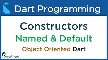 Dart Constructors: Default, Named and Parameterised Constructor. Dart Flutter Tutorial. #8.2