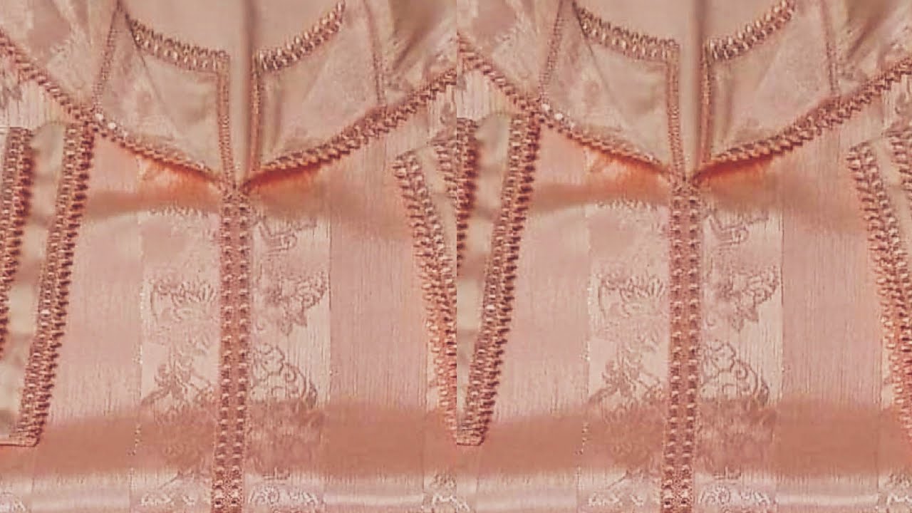 خياطة موديل جلابة الراندة مع المعلم زهير راندة الكورميط مضوبل بطريقتي لخاصة لإحترافية lm3alem zohayr