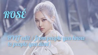 Rosé Hylt Edit