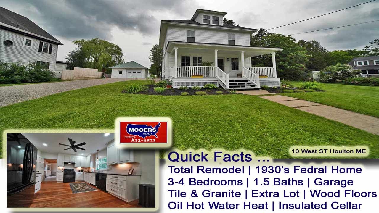 House For Sale In Northern Maine ME Real Estate MOOERS REALTY YouTube