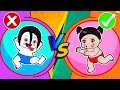 Squidgame Zombie Baby vs HOT and COLD ! Funny Cartoon Episodes