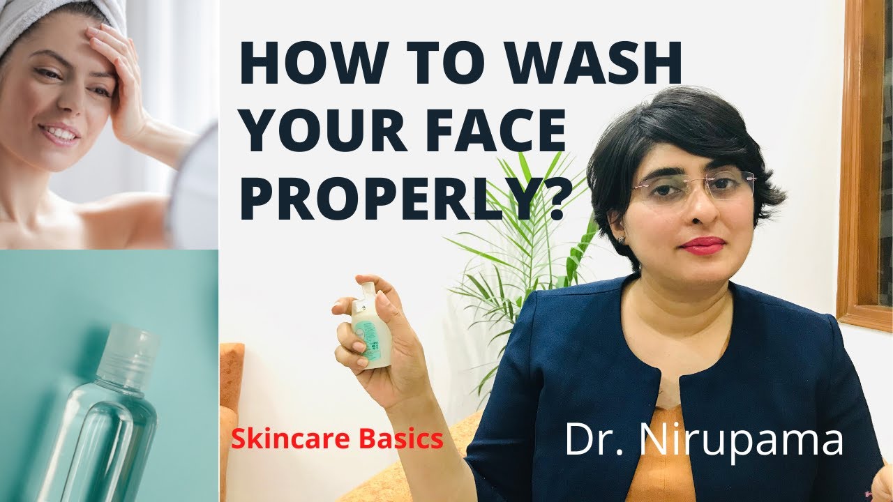 How to wash your face properly hindi video Best Facewash & Cleanser