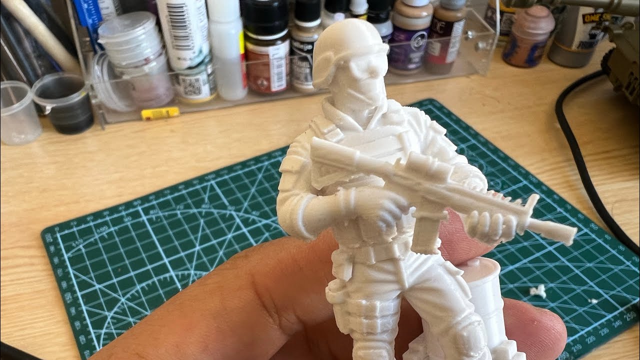 Impresión 3D | Retirar soportes 🪓 #impresion3d #3dprinting 