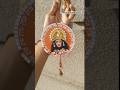 lippan art jai hnuman car hanging| car hanging-double sided lippan art for divine protection🚗🙏🏼|