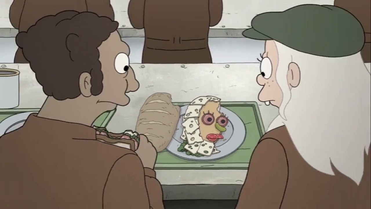 Disenchantment - Steamland Confidential - That salami could be anyone!