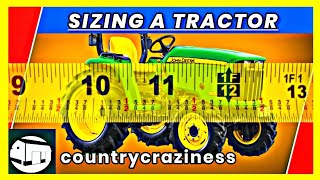 How big a tractor do I need?How to know.