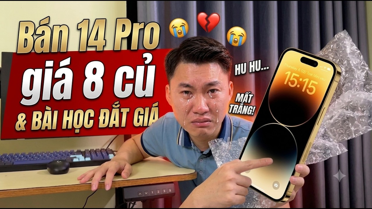 THANH LÝ Iphone 14 Pro Giá 8 củ - Do Đâu mà tôi Chịu Lỗ Vậy - Bài Học Rút Ra ?