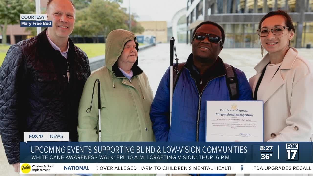 Community helps maintain hope, independence for Blind and Visually Impaired