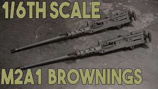 1/6th scale 3D printed M2A1 Browning .50cal MG models