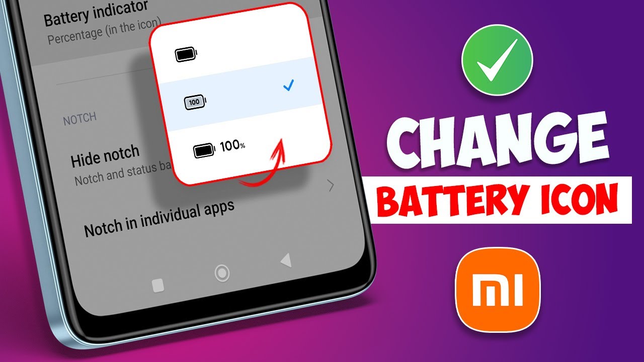 How To Change Battery Icon on Xiaomi Phones (Mi, Redmi, Poco, etc ...