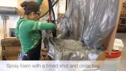 Intellipack  Foam in place packaging