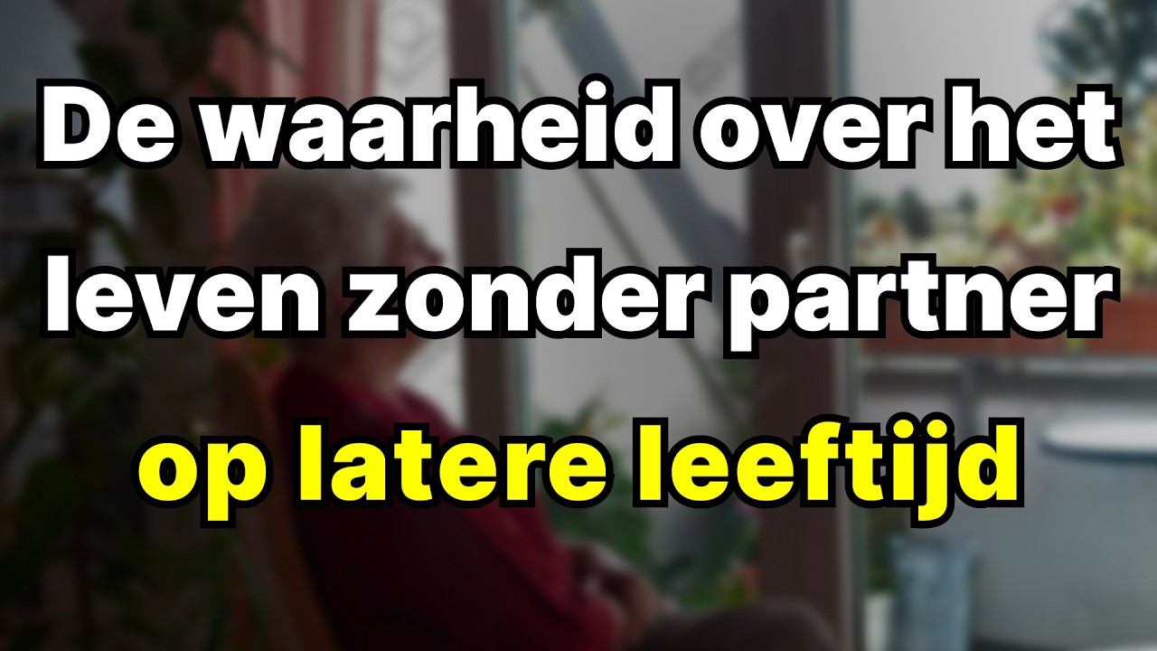 Alleen leven op latere leeftijd: de realiteit van ouderen zonder partner