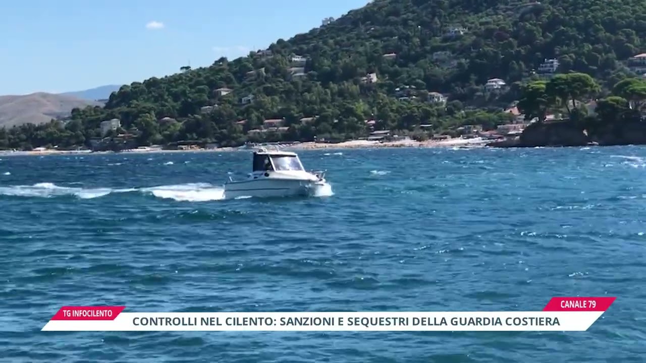 Controlli nel Cilento: sequestri e sanzioni della Guardia Costiera