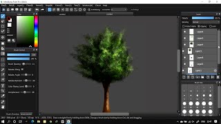 Branch Custom Brush | Watercolor | Medibang Paint