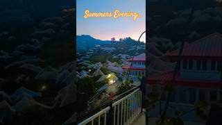 #sunset #mountains #evening #greenery #bliss #love #nature #song #youtubeshorts #viralvideo