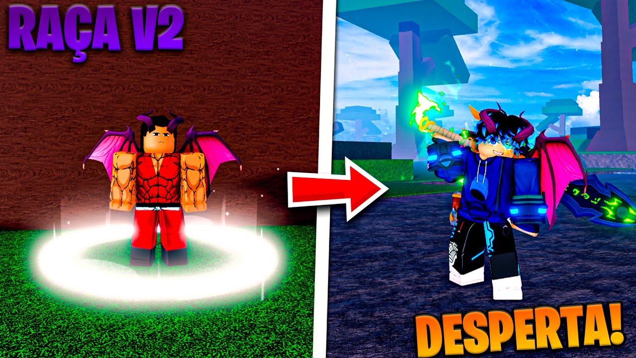 COMO DESPERTAR A RAÇA DRAGÃO V2  NO VOX SEAS!!