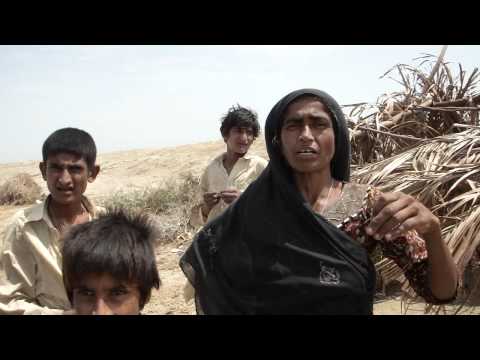 An Interview in Sindhi Language at a tent camp