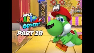 SUPER MARIO ODYSSEY Walkthrough Part 28 - YOSHI (Let's Play Commentary)