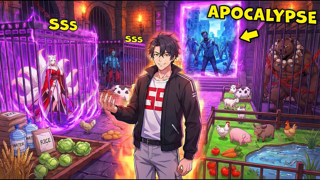 ท่ามกลางวันสิ้นโลก เขาปลูกพืชเลี้ยงสัตว์ได้ในคุกส่วนตัวที่เต็มไปด้วยเทพ - สรุปมังงะ