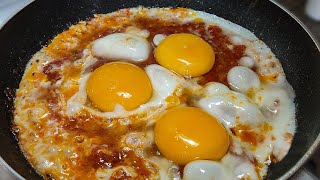 the Best Breakfast with 3 eggs! ! Easy and delicious Omelet for family!