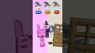 Sprunki-Craft Witch Wenda - What Emotion is Hidden behind the Door? #shorts #minecraft #spunki