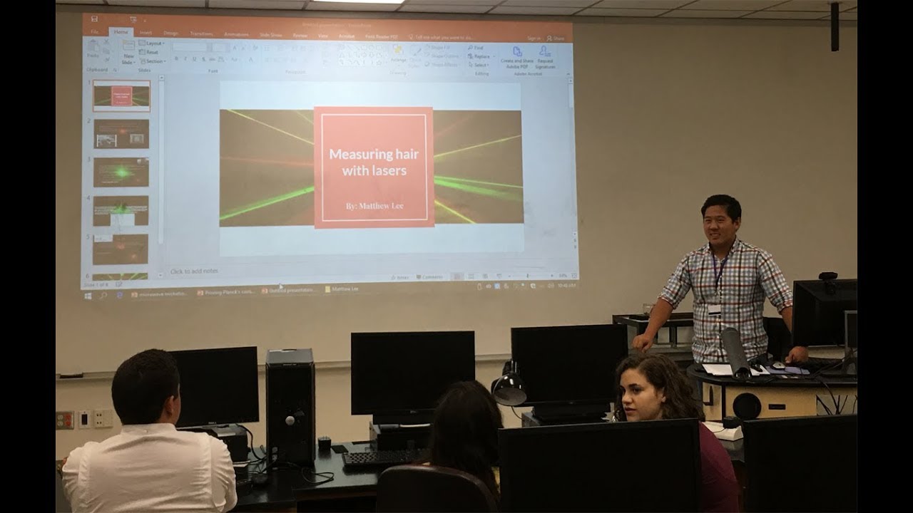 June 29, 2019 - Tarleton State University - Matthew Lee Presentation