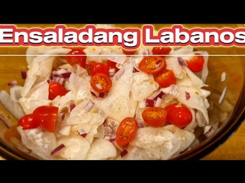 Ensaladang Labanos Recipe / Madaling gawin at sobrang sarap / Radish Salad Recipe Filipino style