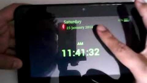 First impression overview of Alarm Clock Millennium on Android (on-camera demonstration)