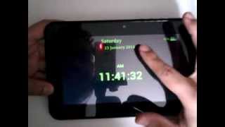 First impression overview of Alarm Clock Millennium on Android (on-camera demonstration) screenshot 3