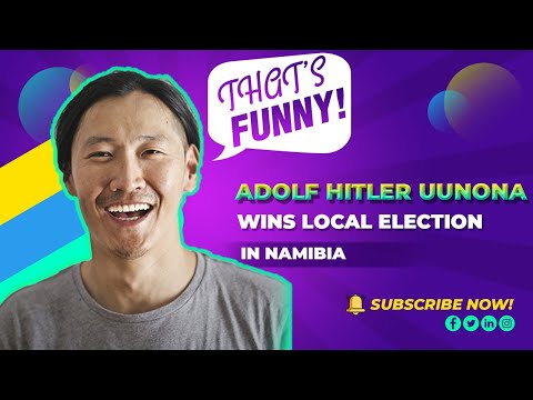 A Man Named Adolf Hitler Uunona Wins A Local Election In Namibia