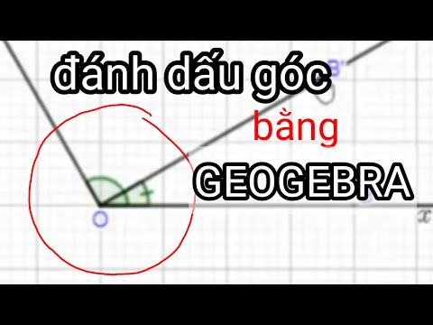 Video cách đánh kí hiệu góc, vẽ góc, vẽ tia phân giác của... - youtube