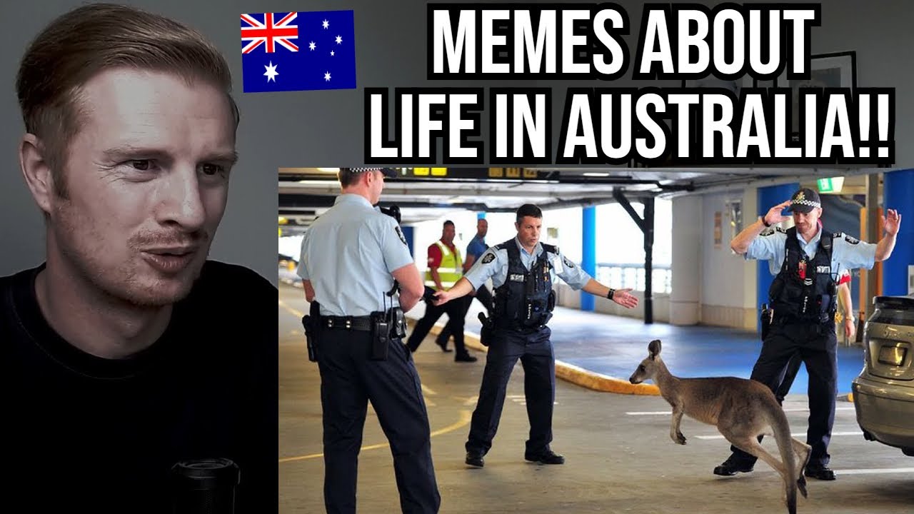 Reaction To 50 Funny Australian Memes - YouTube