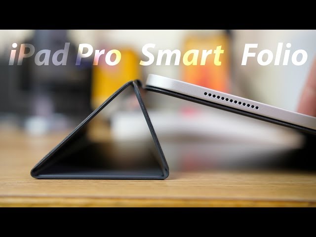 2018 iPad Pro Smart Folio review: slim but pricey - YouTube