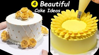 How To Make Cake Decorating Tutorials For Beginners Homemade Cake Decorating Ideas Cake Design