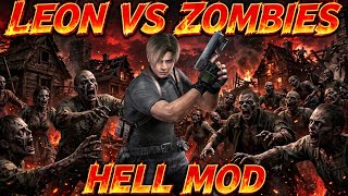 Resident Evil 4 Hell Mod - Leon Ghir Gaya Zombies Se | RE4 PC 2007 Gameplay 