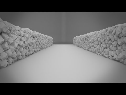 3dsmax Tutorial - Wall of Rocks