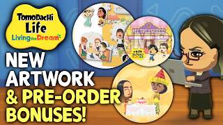 New Tomodachi Life: Living The Dream Artwork & Pre-order Bonuses!